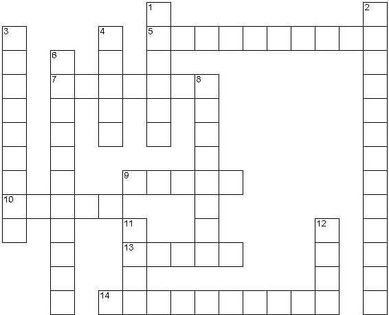 Our planet earth crossword puzzle with answers